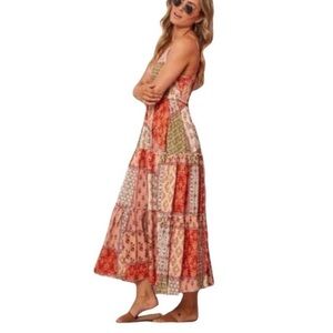 SOLD OUT Online MSRP $298 Able The Label Anthropologie Patchwork Dress